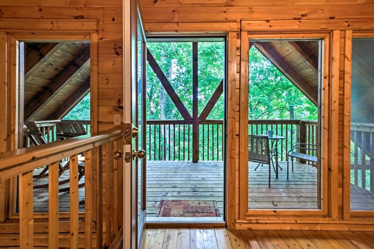 Вилла Pigeon Forge Cabin With Hot Tub, Grill And Pool Table! Севьервилл Экстерьер фото